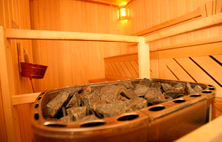 Sauna is free of charge or with a discount